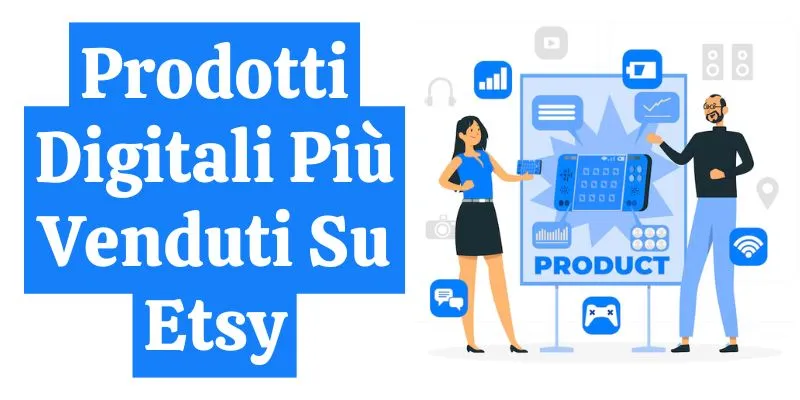 Prodotti digitali più venduti su Etsy