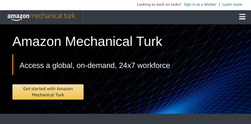 Amazon Mechanical Turk, tra i migliori siti per guadagnare soldi online